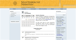 Desktop Screenshot of martinskirche-nierstein.de