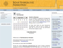 Tablet Screenshot of martinskirche-nierstein.de